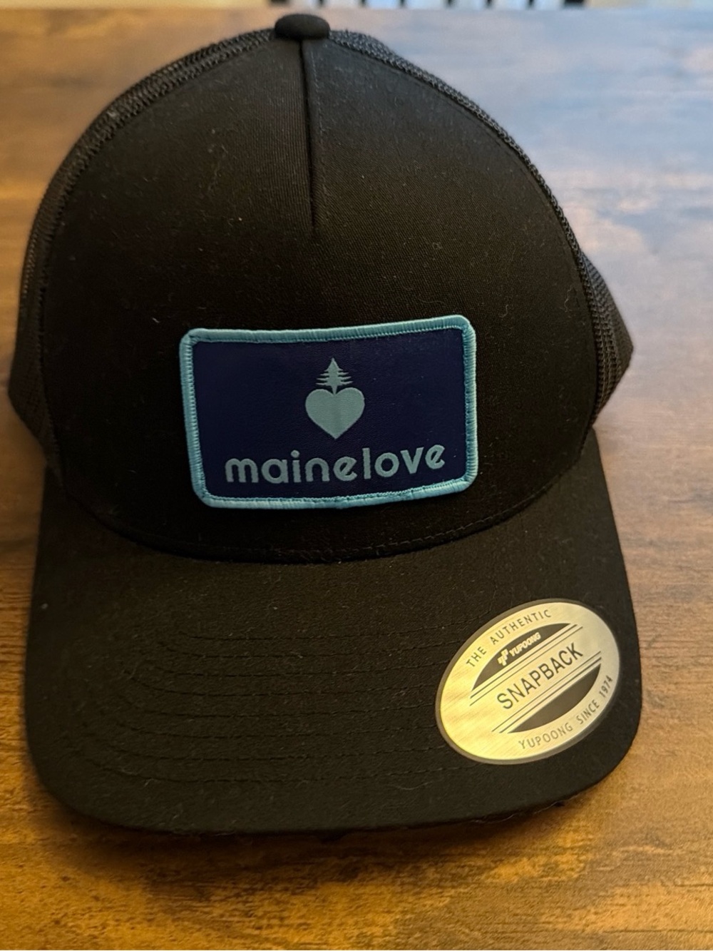 Black Snapback Hat